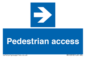 Pedestrian access